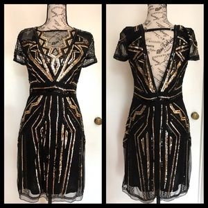 Vijiv • 1920s Sequin Flapper Dress
